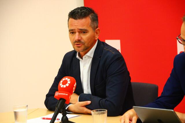 "Wir wollen unsere 17 SPÖ Gemeinden halten und weitere Orte hinzugewinnen", Gerald Forcher. | Foto: Martin Schöndorfer, 2023