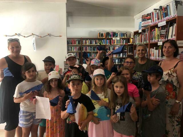 Die Kinder aus Mönchhof lernten in den Ferien mehr über "Wale und Ozeane". | Foto: Bücherei Mönchhof