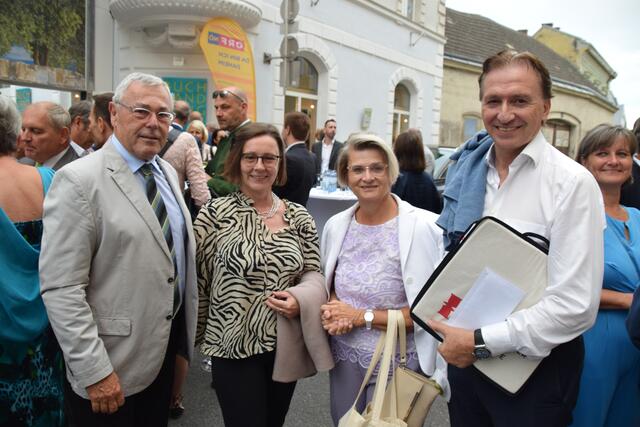 Besuch aus Gerasdorf: Bürgermeister Alexander Vojta (re.).