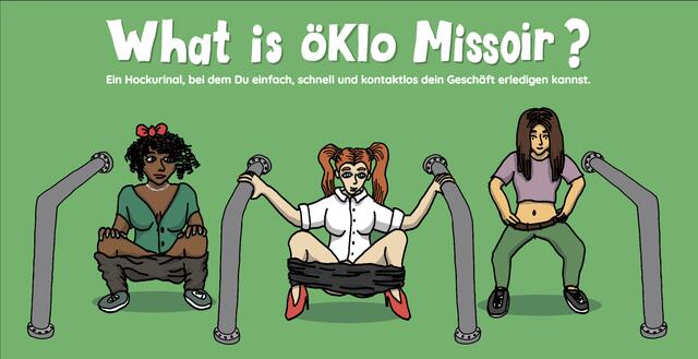 Das neue Öklo Missior verspricht kürzere Schlangen bei den WCs | Foto: öklo