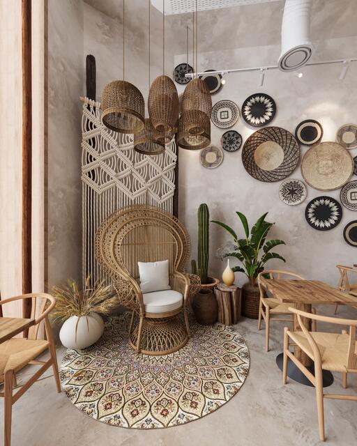 Die Einrichtung des Lokals in der Alserbachstraße. | Foto: Hank Ge