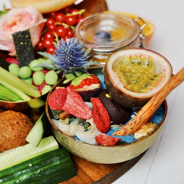 Bruch Platte von Bali Brunch. | Foto: Hank Ge