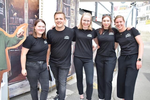 Keine Festspiele ohne ein engagiertes und hilfsbereites Team.