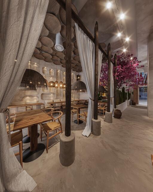 Die Einrichtung des Lokals in der Alserbachstraße. | Foto: Hank Ge