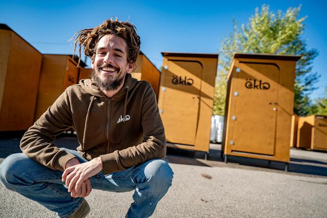 Niko Bogianzidis ist Mitgründer von Öklo. | Foto: Öklo