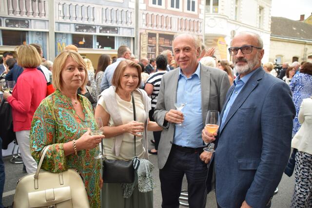 Besuch aus Langenzersdorf: Vizebürgermeister Josef Waygand (re.).