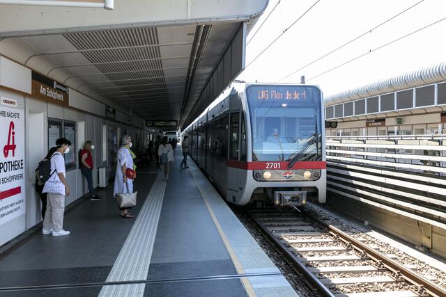 Die Hochstreckensanierung bei der U6 dauert bis inklusive 27. August an. | Foto: Helmer M. / Archiv Wiener Linien
