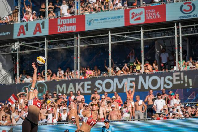 In den letzten beiden Jahren haben die Klingers am Heumarkt aufgeschlagen: Heuer spielen sie zum ersten Mal im großen Stadion auf der Donauinsel. | Foto: GEPA pictures