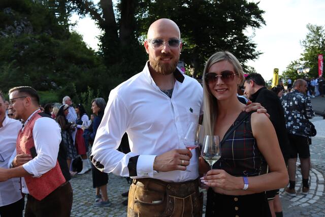 Christian und Sarah genossen den Romantik Kirchtag zu zweit. | Foto: MeinBezirk.at