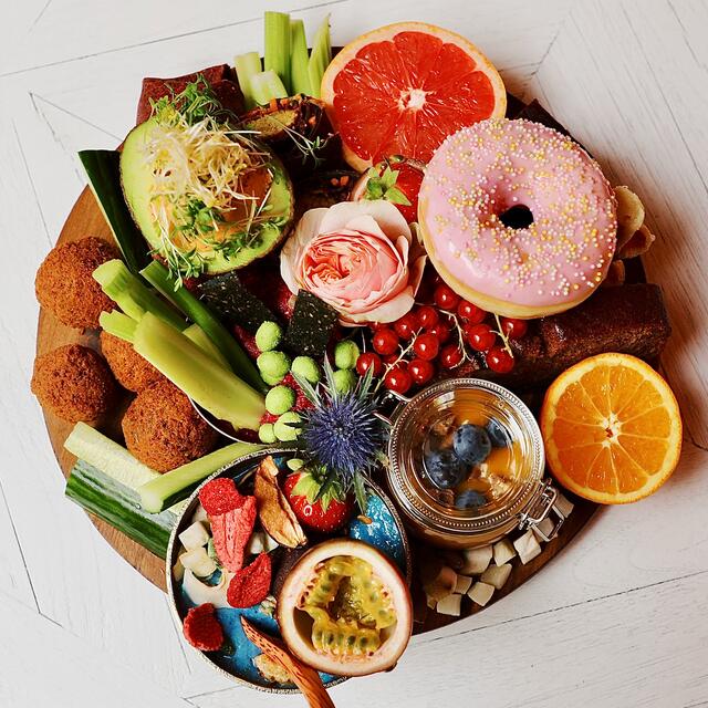 Bruch Platte von Bali Brunch. | Foto: Hank Ge