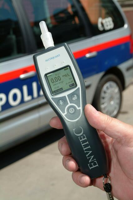 0,0 Promille – das zeigte der Alkomat beim Unfalllenker nicht an. | Foto: BMI/Weissheimer (Symbolfoto)