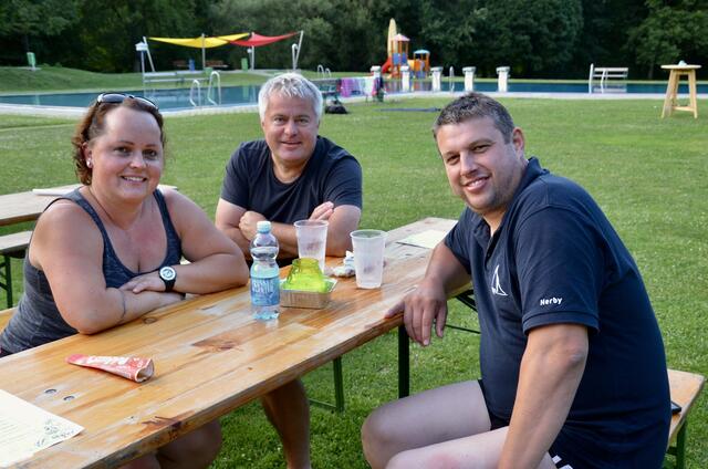 Elisabeth Rosenbichler, Hans Koisser, Herbert Rosenbichler (v.l) | Foto: Elisabeth Peinsipp