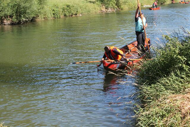 Bewerb Zillen-Zweier, Aufnahme Schwimmholz | Foto: BFKDO St.Pölten