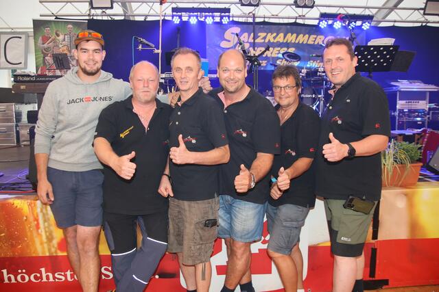 Beste Unterhaltung bot die Band Salzkammergut Express.