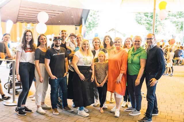 Das Team des Matreier Familienfest mit Hauptorganisatorin Julia Gauglhofer
