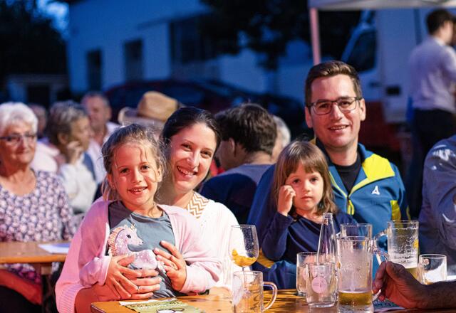 Man genoss den Abend | Foto: Zorica Toth