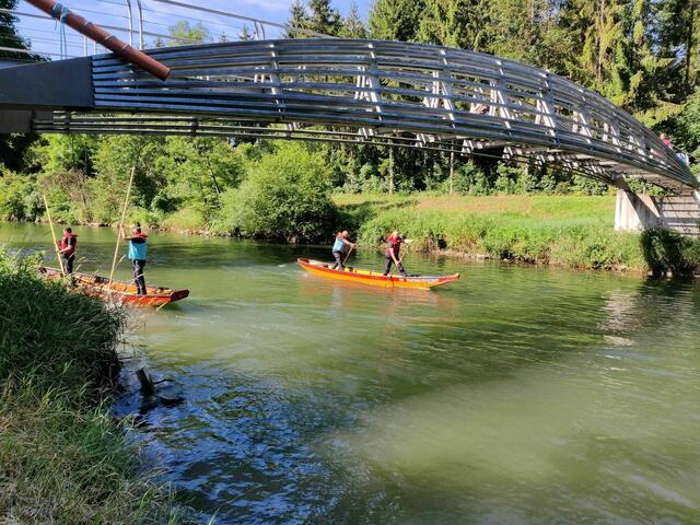 Bewerb Zillen-Zweier, Ruderstrecke | Foto: BFKDO St.Pölten