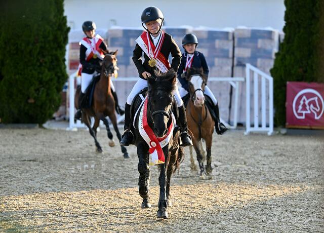 OÖ Landesmeister Pony Children Maxi Kießl | Foto: Foto Kisza