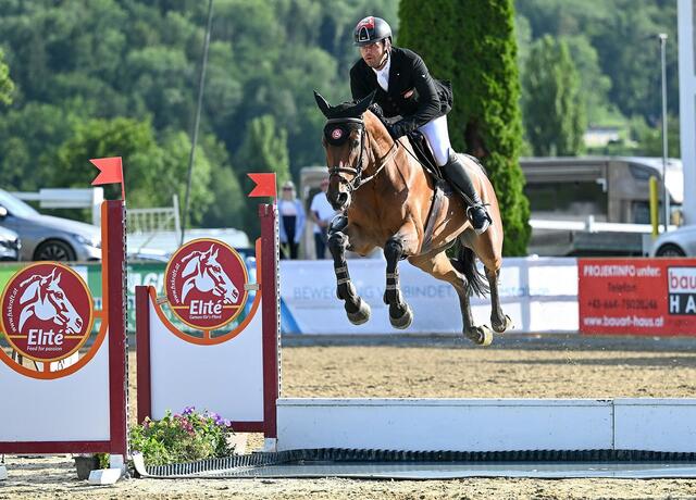 OÖ Landesmeister 2023 Peter Englbrecht mit Obora´s Deja Vue | Foto: Foto Kisza