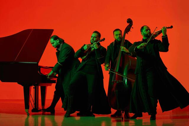 Das "Ensemble Janoska" verknüpft Klassik mit Jazz, Pop und anderen Stilelementen und liebt die Improvistation. | Foto: A. Bitesnich