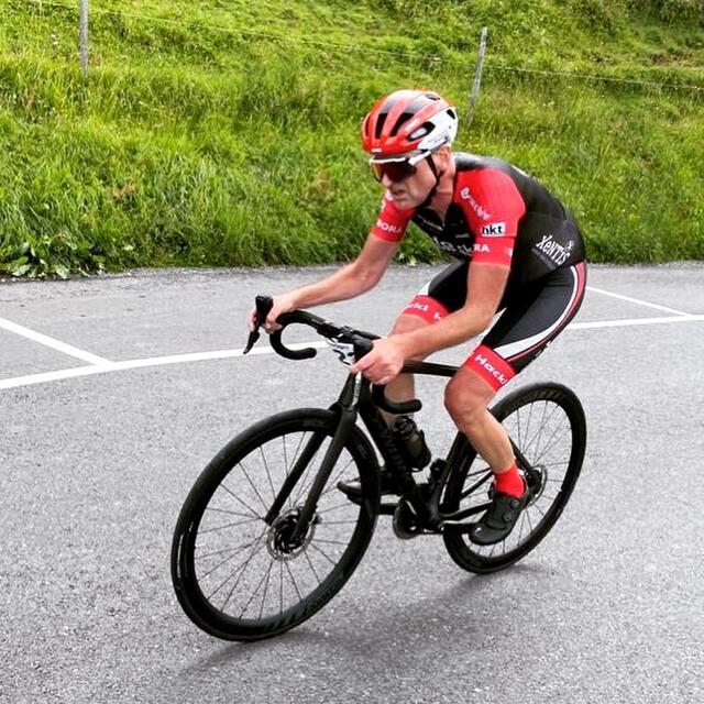 Thomas Mairhofer errecihte den zweiten Platz. | Foto: Franz Hackl