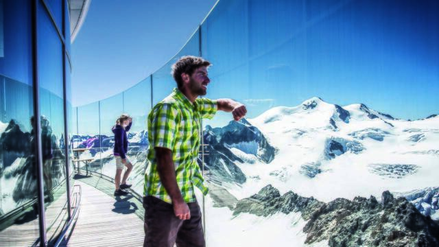 In alpine Höhen gehts am Montag, den 7. August: Abkühlung verspricht der Pitztaler Gletscher.
 | Foto: Foto: Pitztaler Gletscher