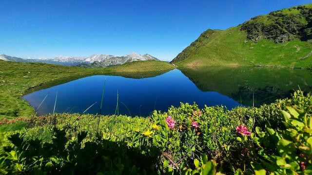 Der Twenger Almsee, so schön ist unsere Heimat. | Foto: Roswitha Oberhuber