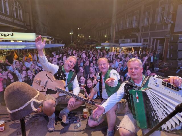 Die Edlseer rockten die Bühne und sorgten für Beste Stimmung. | Foto: Anna Hutter