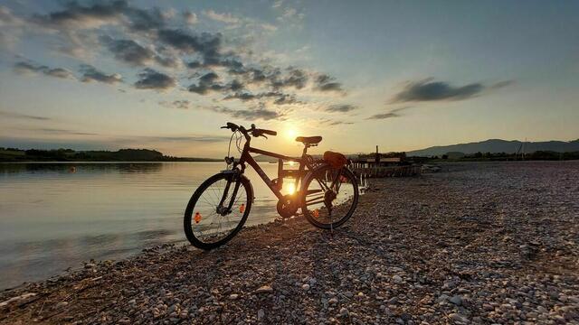...bin mit dem Radl da. | Foto: Anton Wintersteller