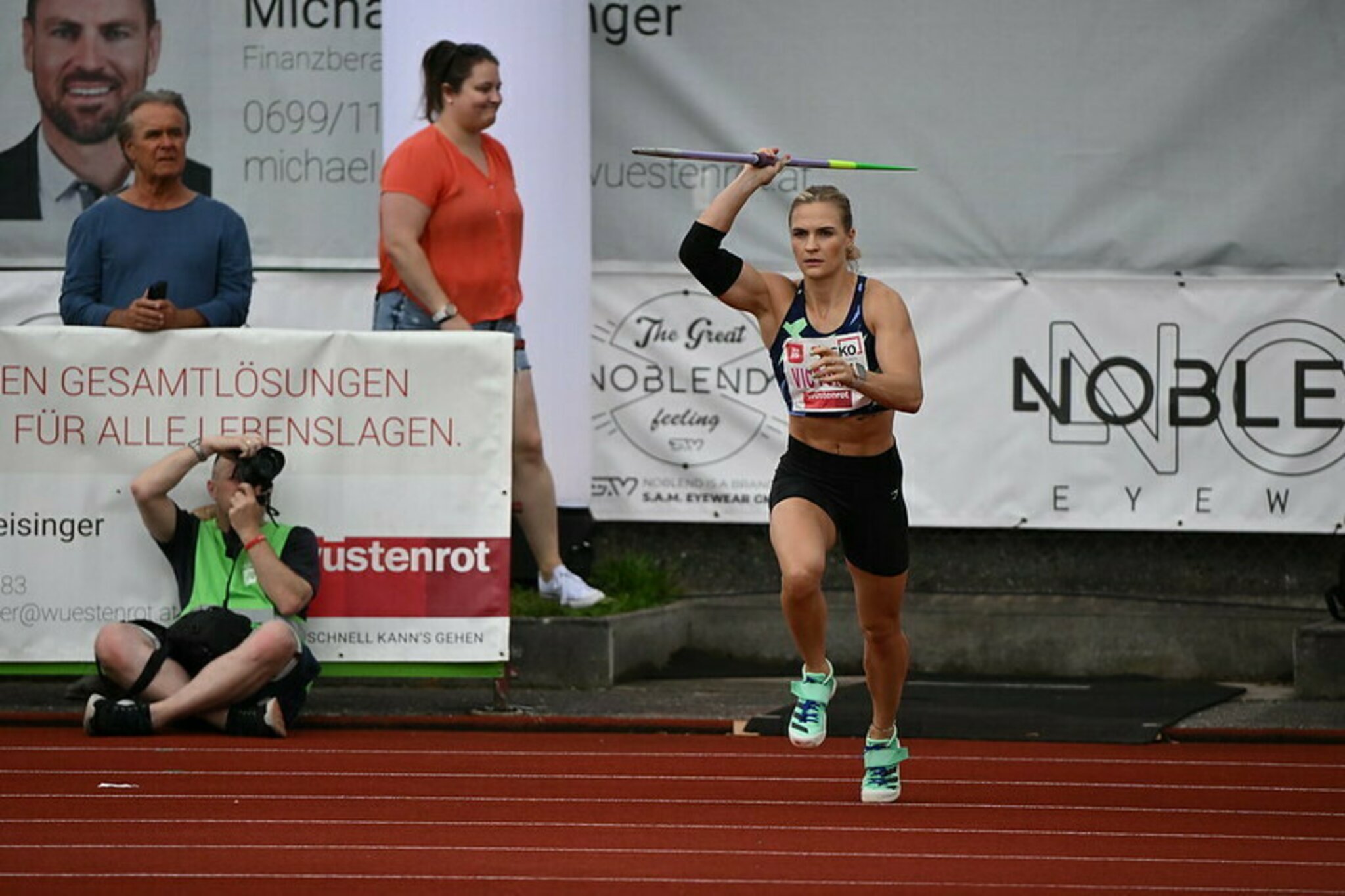 Sport/Speerwerfen Victoria Hudson holt vor WM weitere Podestplätze