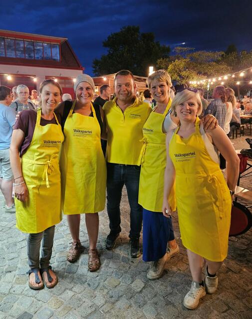 v.l.n.r.: Lena Klikovits, Martina Scheibstock, Christian Schriefl, Nicole Grill und Cornelia Tallian | Foto: ÖVP St. Margarethen