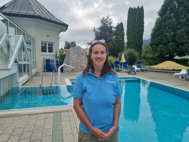 Martina Pritz ist Schwimmlehrerin bei Happy Swim. | Foto: Privat