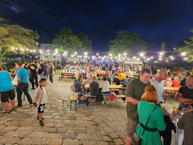 Volles Haus, oder eher voller Hauptplatz in St. Margarethen.  | Foto: ÖVP St. Margarethen