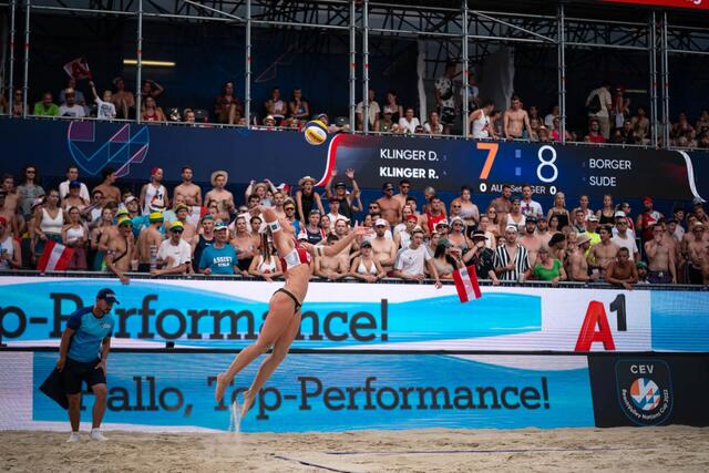 Donauinsel wird Schauplatz der A1 CEV Beach Volleyball Europameisterschaften 2023 | Foto: Martin Steinthaler