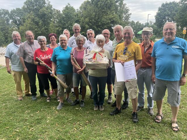 Siegermannschaft Meggenhofen II. | Foto: Walter Marböck