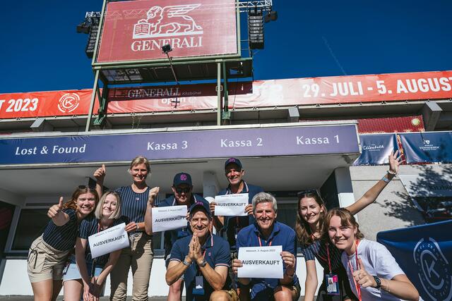 Freude bei den Veranstaltern: ausverkauft! | Foto: A. Scheuber