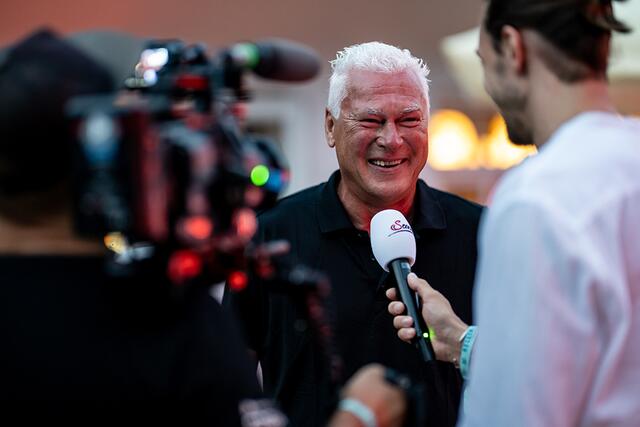 Toni Polster bei der Players Night. | Foto: A. Scheuber