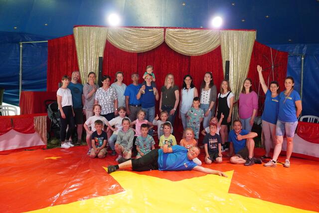 Alle hatten große Freude am Zirkusprojekt in Schleedorf. | Foto: Emanuel Hasenauer
