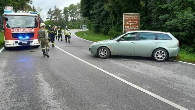 Die Feuerwehr Kohfidisch rückte zu einer Fahrzeugbergung aus. | Foto: Feuerwehr Kohfidisch
