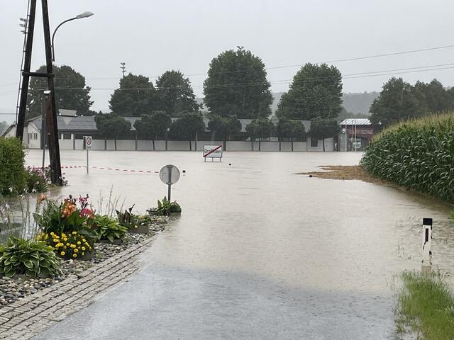 Kleinklein war am 5. und 6. August weder über Gleinstätten, Fresing oder Großklein erreichbar. | Foto: Patricia Reiterer