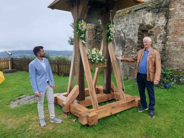 Michael Hammer, geschäftsführender Obmann der GHG (li), Obmann Karl Heinz Gober (re) | Foto: Mag. Katharina Kickinger