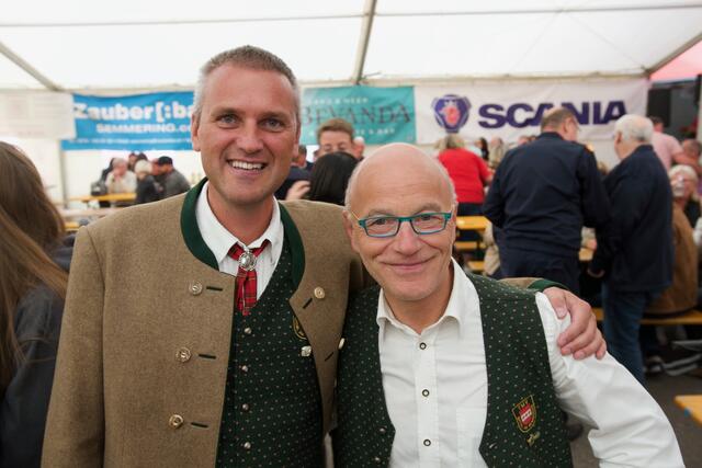 Manfred Riegler und Rupert Walli.
