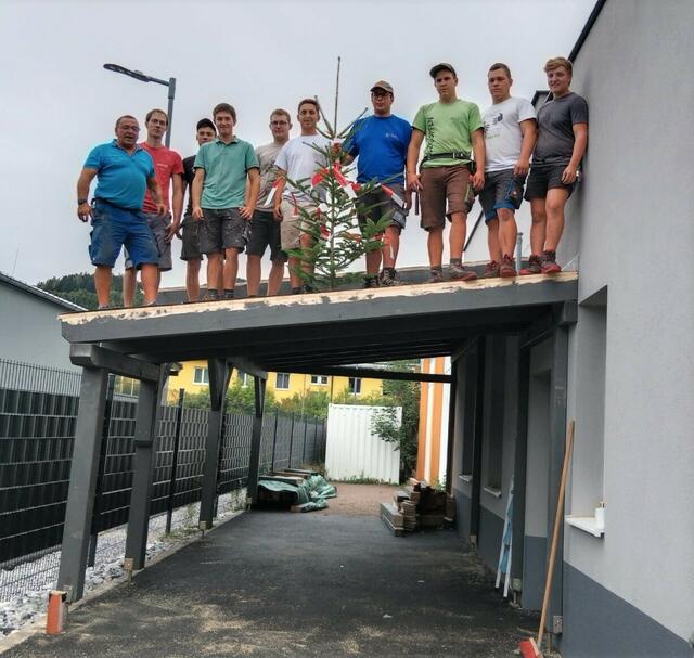 Das Team der Landjugend St.Veit mit Stützpunktleiter Koberwein Helmut. (links außen im Bild)   | Foto: Samariterbund St.Veit/Gölsen