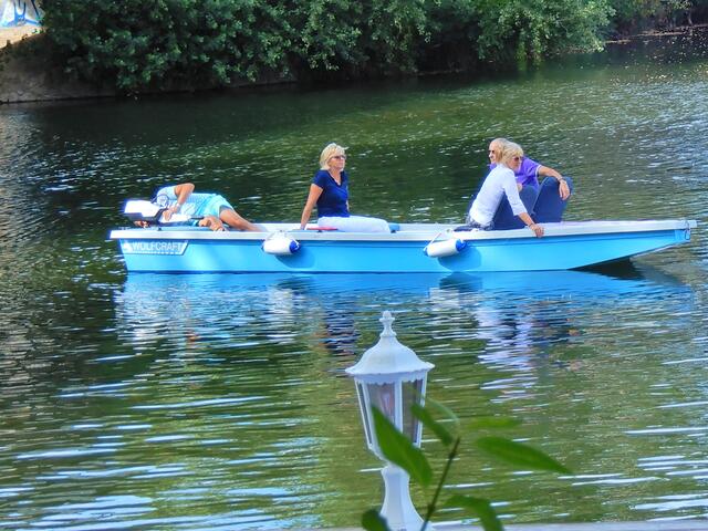 Zum Bootfahren fühlte ich mich noch nicht fit genug...