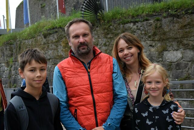 Operetten-, Musicalsommer Kufstein - Julian, Stefan,Johanna und Ines Bereiter aus Matrei am Brenner. | Foto: Schwaighofer