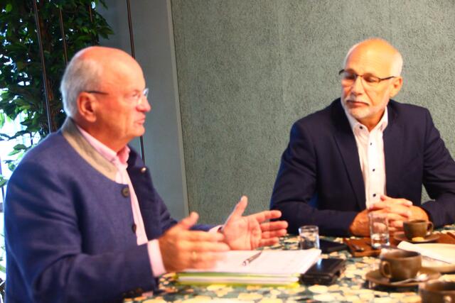 "Seids bei den Menschen und gehts zu den Festen im Ort, damit die Gemeinschaft wächst", Alt-BürgermeisterChristian Struber. | Foto: Martin Schöndorfer, 2023