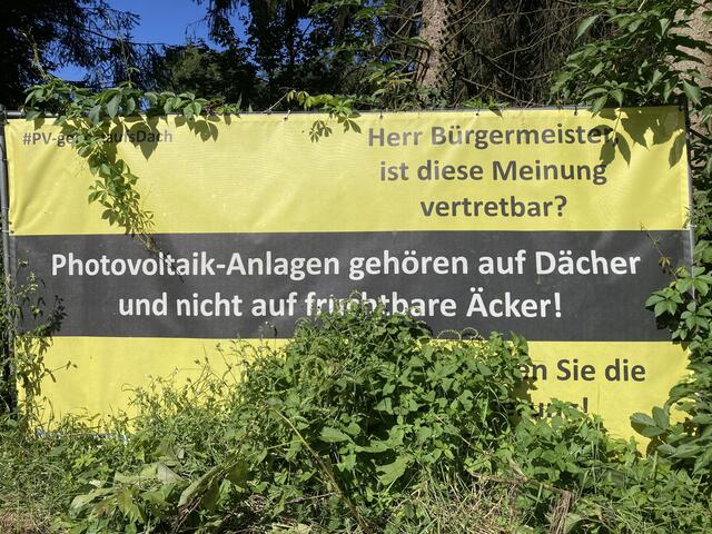 Flächenraub fruchtbarer Ackerböden ist einfach eine große „Zukunfts-Sünde“! 