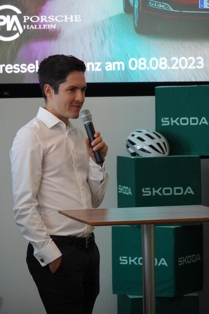 Der Fahrradprofi Daniel Reiter hat seine Teilnahme am Rennen fixiert. | Foto: Petra Huber
