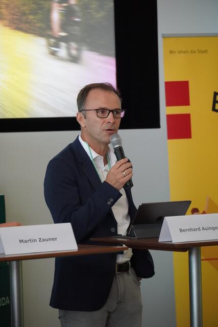 Vizebürgermeister Bernhard Auinger: "Salzburg ist ja auch eine Fahrradstadt." | Foto: Petra Huber