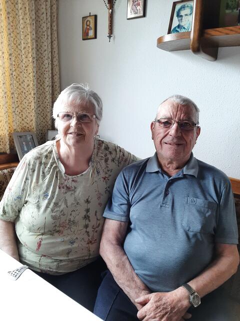 Marianne und Alois Gumpinger, Tumeltsham, feierten am 13. Juli 2023 ihre Diamantene Hochzeit.